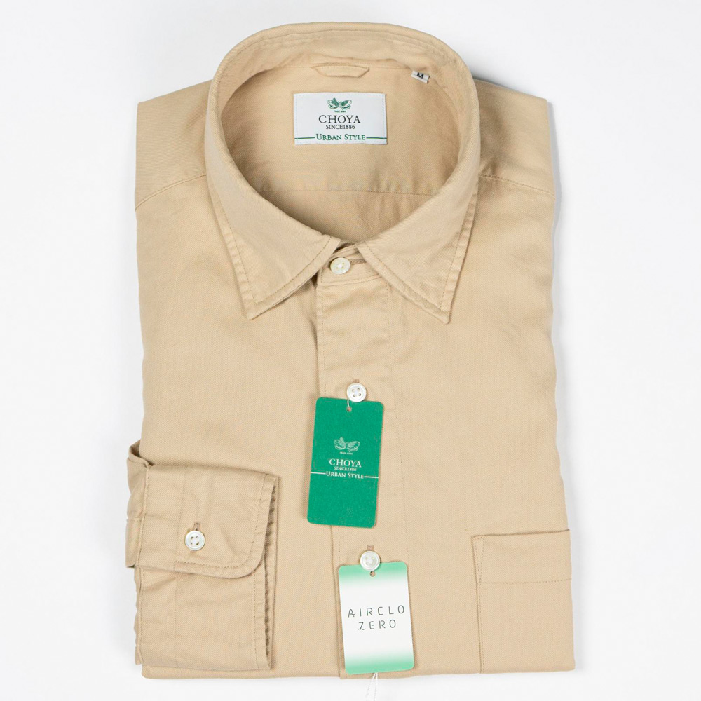 紳士長袖カジュアルシャツ