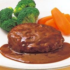 画像近江牛入りデミグラスハンバーグ