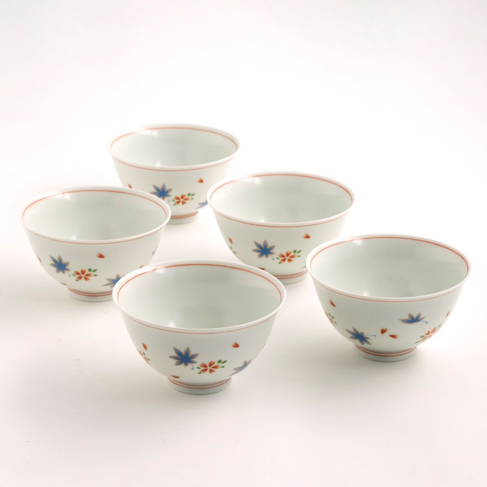 春秋　飯茶碗揃い