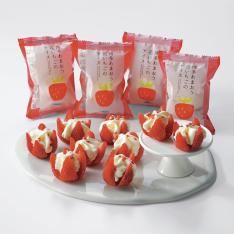 博多あまおう 花いちごのアイス