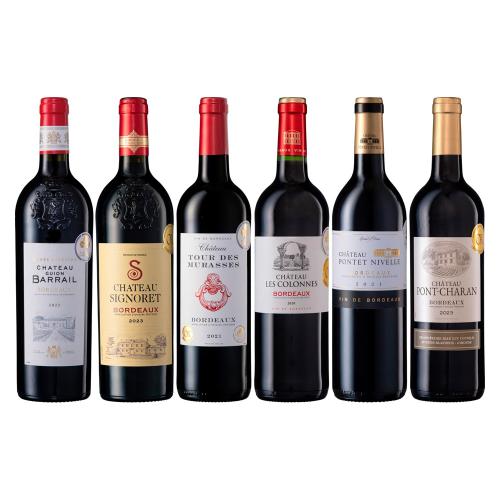 フランス・ボルドー金賞赤ワイン6本セット