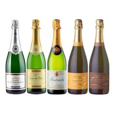 シャンパン含むスパーリングワイン5本セット