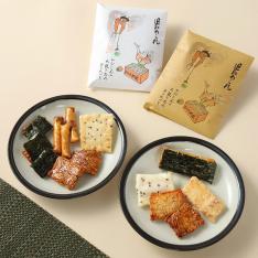 大津絵小袋おかき（１２袋化粧箱入り）