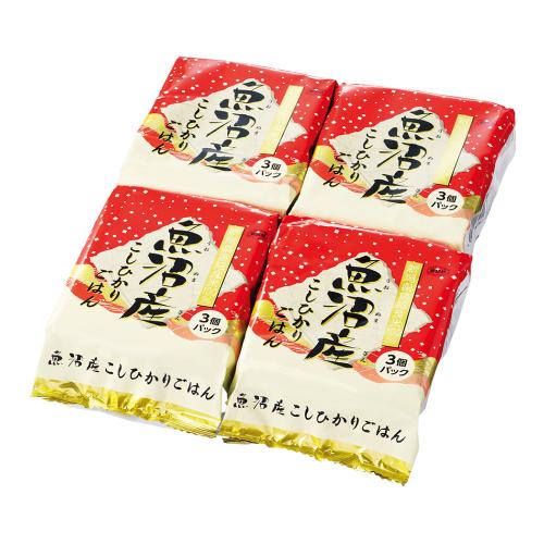 ＜たかの＞魚沼産こしひかりパックごはん×2箱セット