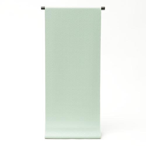 色無地「松皮菱」山葵 着尺