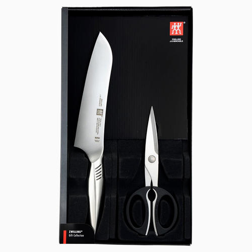TWIN FINII マルチパーパスナイフ(18cm)&料理バサミセット
