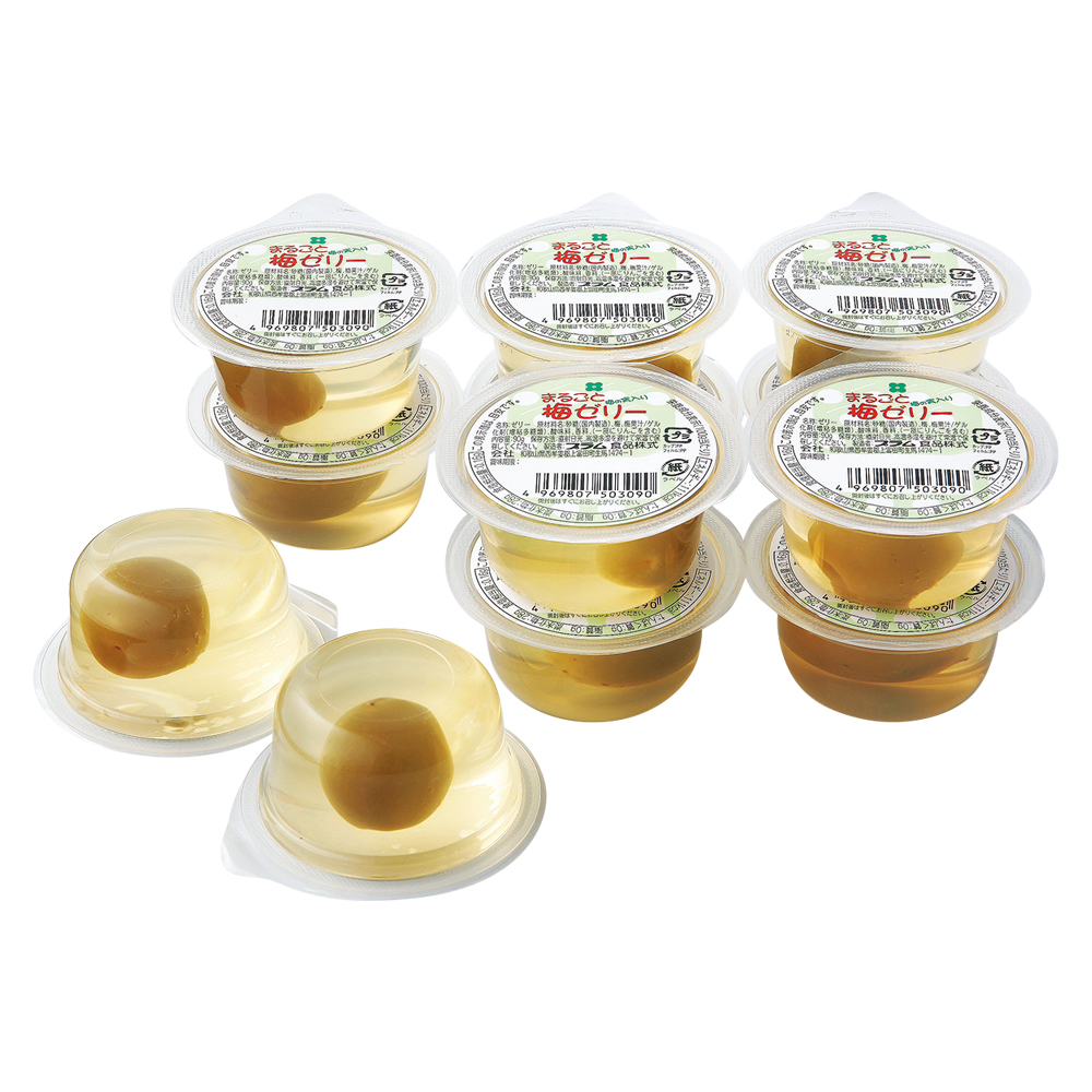 ＜プラム食品＞梅ゼリー12個入×2箱セット（計24個）