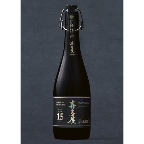 長期熟成本格麦焼酎「喜多屋OVER15YEARS」