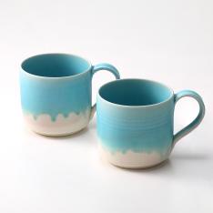 ＜大日窯＞オーシャン　マグカップペア