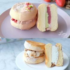 ふわふわパンケーキサンド春の限定フレーバー入り10個入りbox