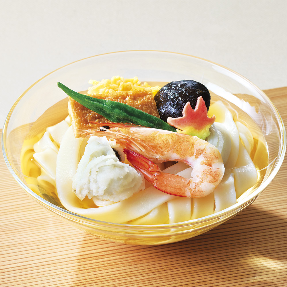〈京料理・美濃吉〉冷やしうどんのすき
