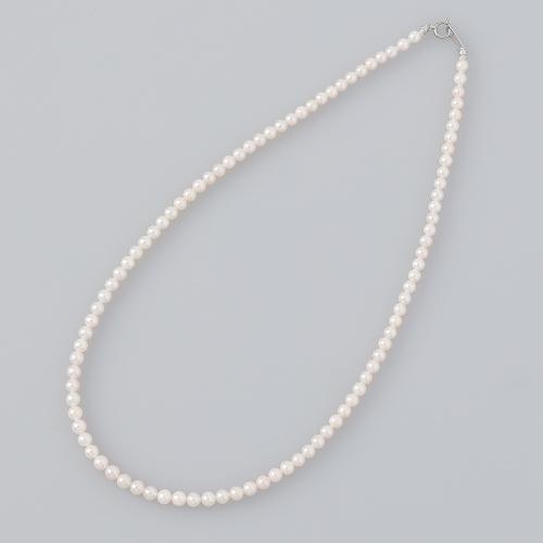 Ptアコヤパールベビー珠ネックレス