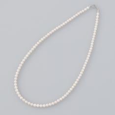 Ptアコヤパールベビー珠ネックレス