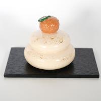 【オンライン限定】＜楽入窯＞鏡餅（小）