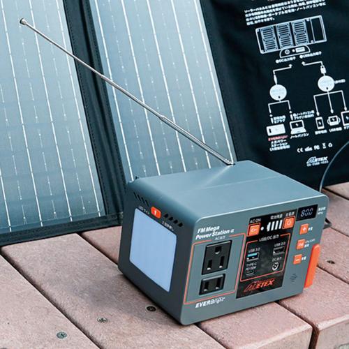 ＜エバーブライト＞ＦＭメガパワーステーション　α