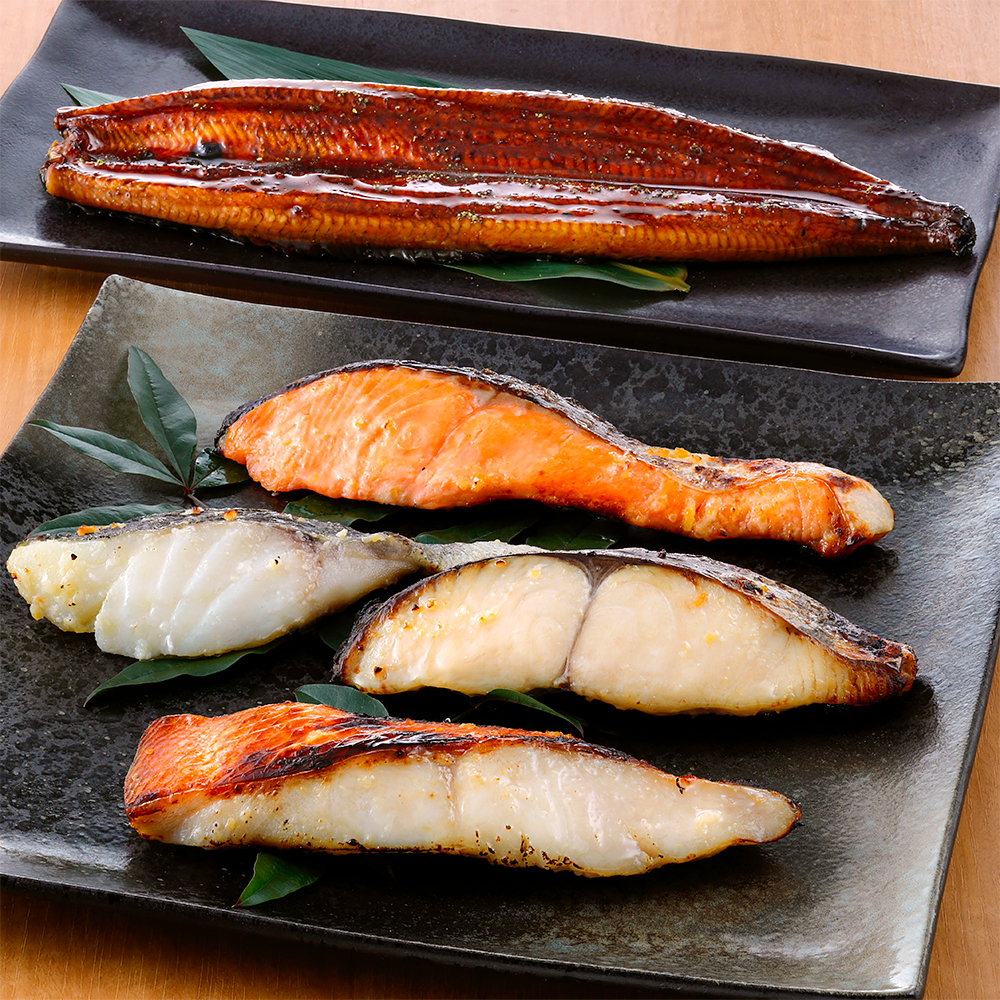 【父の日】国産うなぎと西京漬詰合せ