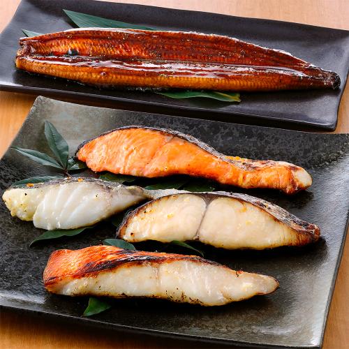 【父の日】国産うなぎと西京漬詰合せ