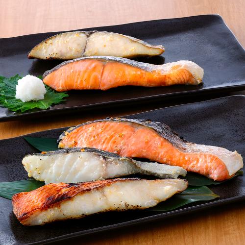 【父の日】甘塩鮭と西京漬詰合せ