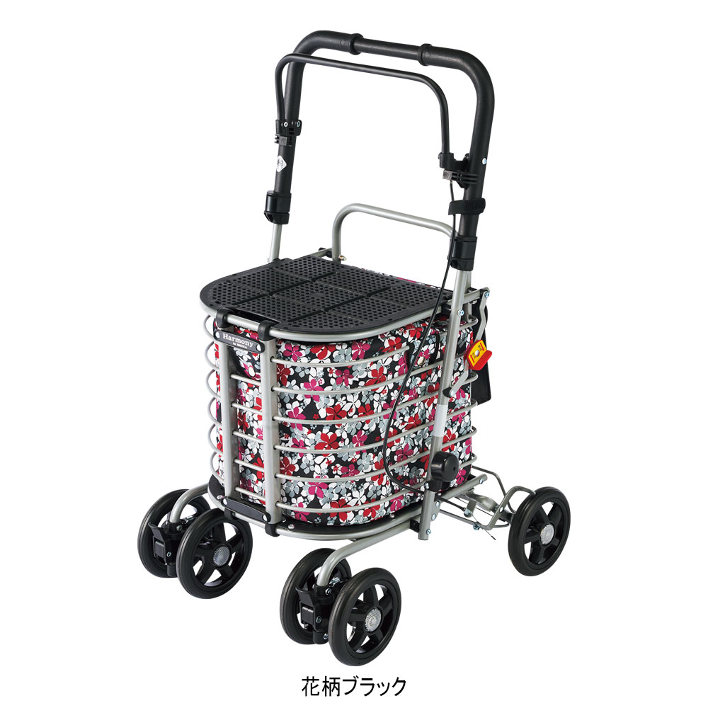 ＜島製作所＞保冷バッグ付 座れるカート