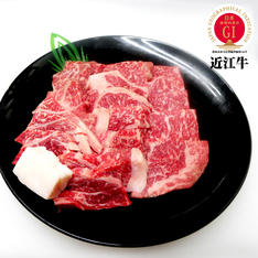 中川牧場の近江牛ロースまたは肩ロース焼肉用 500g