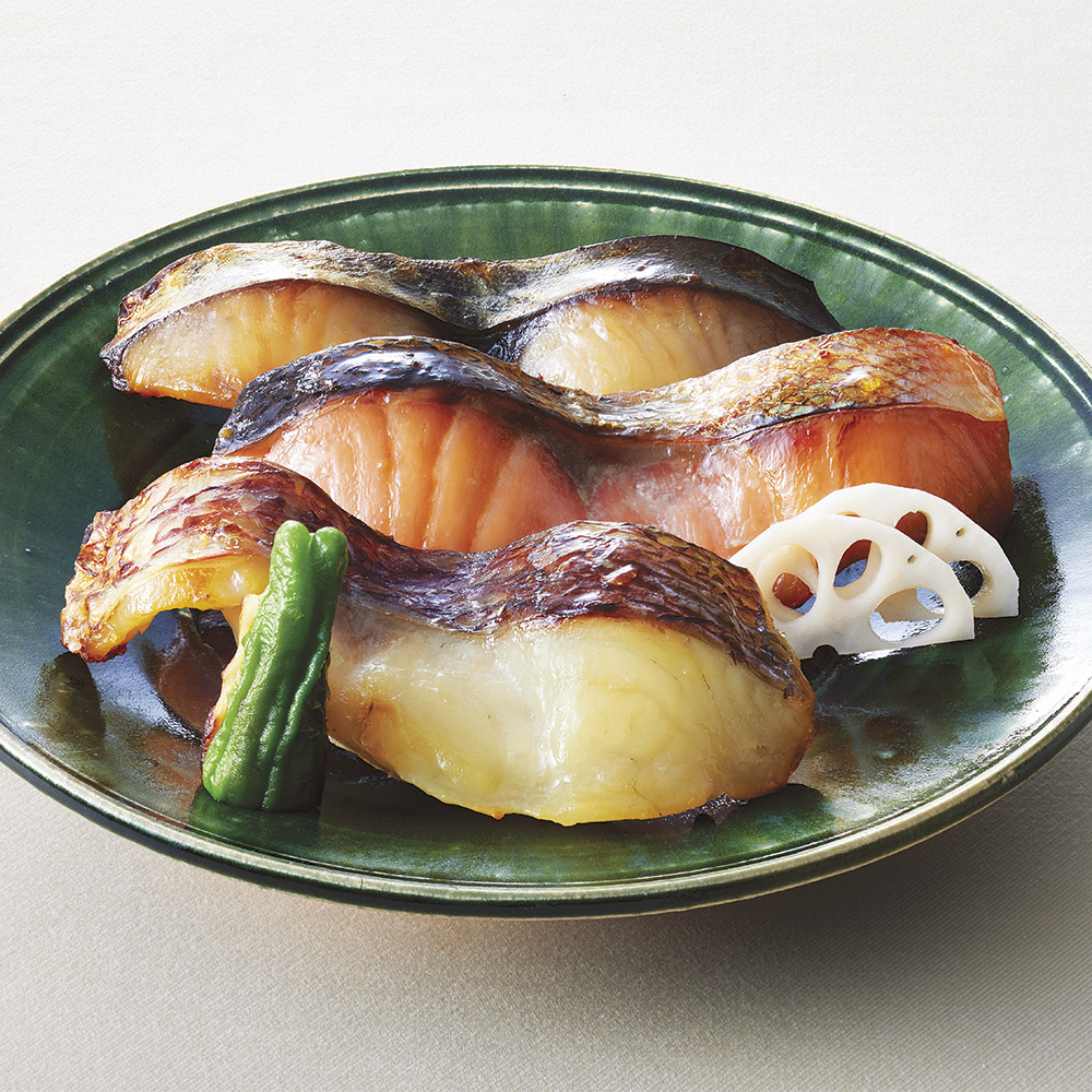 〈東京吉兆〉魚三種西京味噌漬け