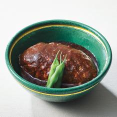 〈東京吉兆〉八丁味噌煮込みハンバーグ