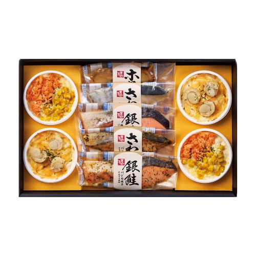 〈新潟 万越屋〉レンジで簡単洋風焼魚詰合せ