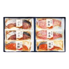 〈福岡・高橋商店〉レンジで調理漬魚西京漬詰合せ