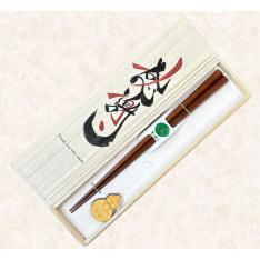 【父の日】クメア六角箸 箸置き付き