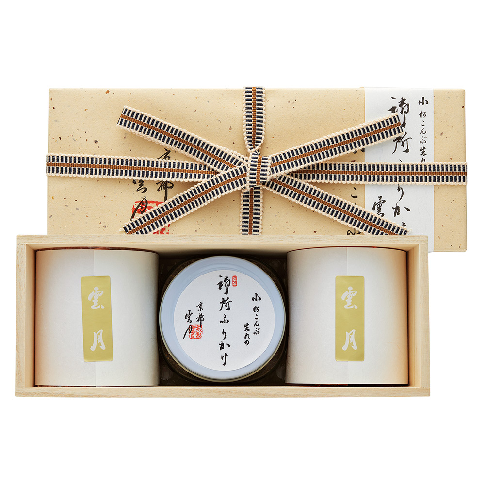 〈京都・雲月〉小松こんぶ・御所ふりかけ詰合せ