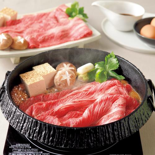 〈肉の堀川亭〉黒毛和牛すき焼用(国内産)