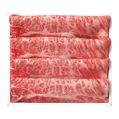 〈柿安本店〉黒毛和牛すき焼用(国内産)