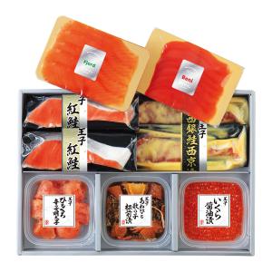 〈王子サーモン〉スモークサーモン・海の幸セット　　