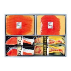 〈王子サーモン〉スモークサーモン・切身セット