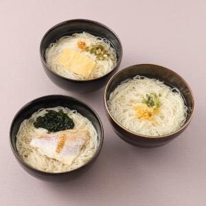 菊乃井にゅうめん6種詰合せ（鯛・梅・湯葉・しじみ・刻みきつね・潮の