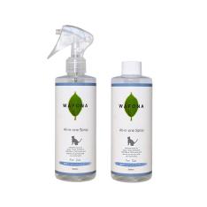 ＜猫用＞オールインワンスプレーノズル付き300ml・付け替えボトル300ml