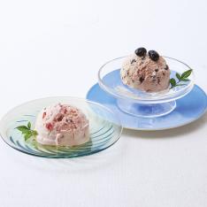 〈丹波篠山・小田垣商店〉黒豆きなこアイス＆大納言小豆アイスセット