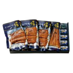 〈大阪 炭火手焼き鰻 堀忠〉うなぎ蒲焼セット