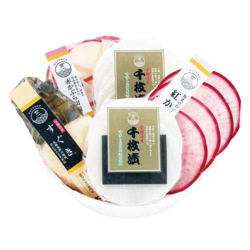 〈京つけもの 大安〉千枚漬・すぐき・赤かぶら