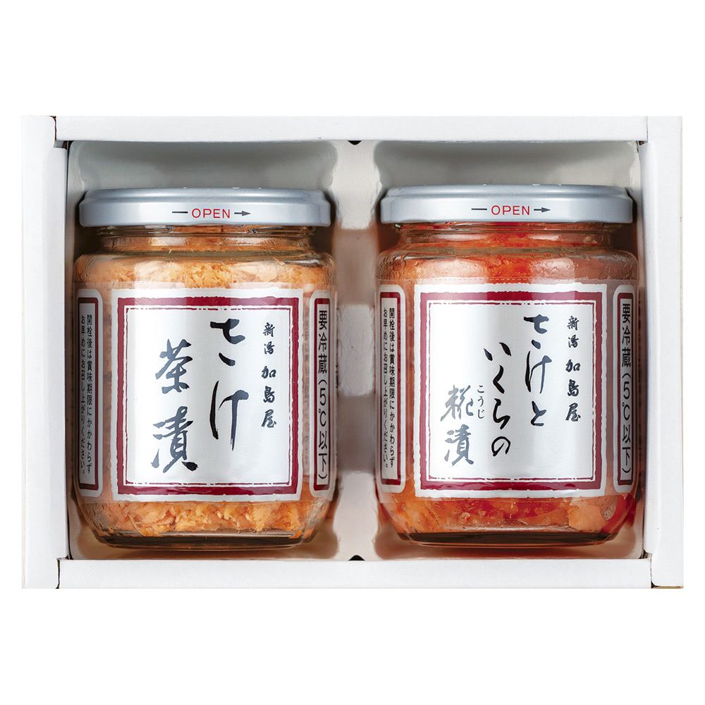 〈新潟・加島屋〉大瓶詰合せ