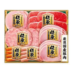 〈伊藤ハム〉伝承国産豚肉ハム詰合せ