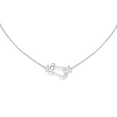 フォース10 ラージモデルネックレス ホワイトゴールド ホワイトダイヤモンド