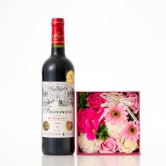 ソープフラワー&フランスボルドー3冠金賞受賞赤ワインセット