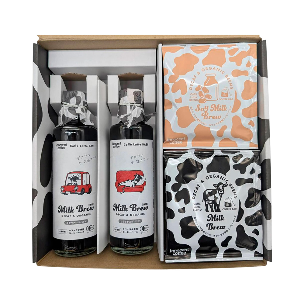 【母の日】MilkBrew　ミルクで楽しむデカフェコーヒーギフト