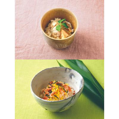 蛤と筍ごはん・桜えびごはんの素詰合せ