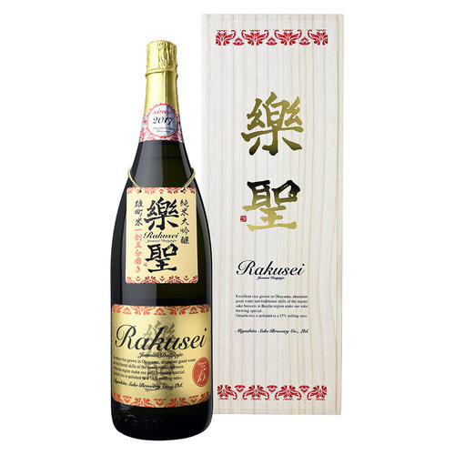 純米大吟醸「楽聖」一割五分磨き 1.8L