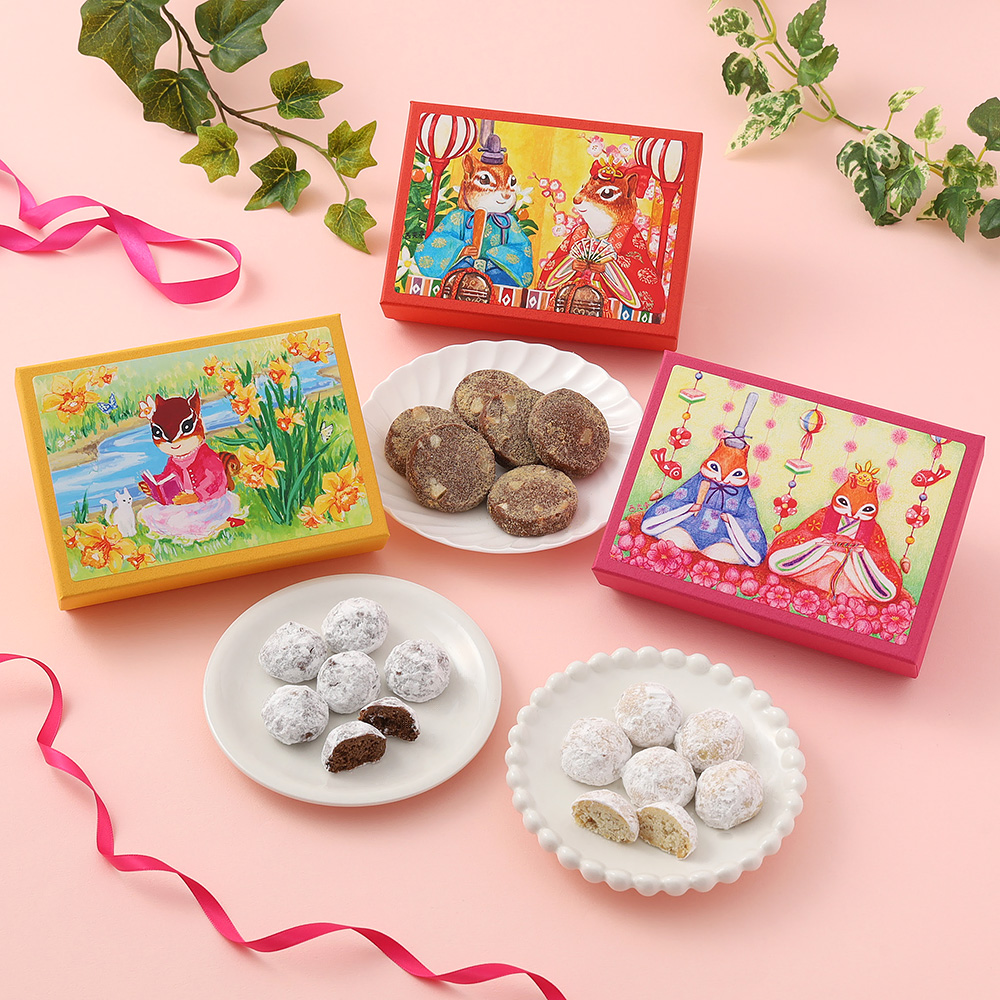 クッキー3種 ひな祭り柄セット