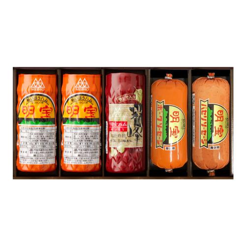 明宝ハム&ソーセージ5本セット