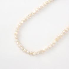 淡水パールバロックロングネックレス