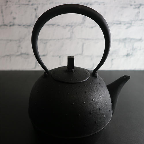 南部鉄瓶　Sayu　大　PureBlack